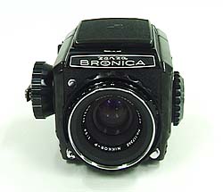 公式ショッピングサイト ゼンザブロニカ 6×6判一眼レフカメラ S2 フィルムカメラ